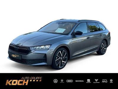 Graphitegrau metallic Gebraucht 2025 Skoda Octavia SportLine Kombi | 34.395 € (Teuer)