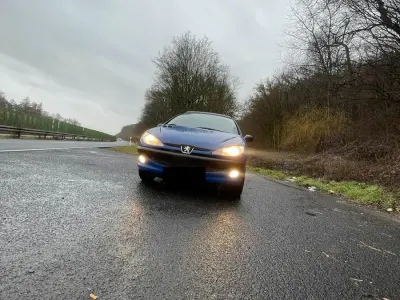 Gebraucht Peugeot 206 60 PS (44 kW) 2001 Blau Kleinwagen