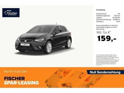 Usata Seat Ibiza FR 116 CV (85 kW) 2024 Nero Berlina