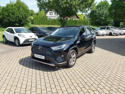 Gebraucht Toyota RAV4 Hybrid Lounge 222 PS (163 kW) 2019 Schwarz SUV