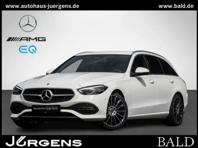 Gebraucht Mercedes C200 Avantgarde 204 PS (150 kW) 2022 Weiss polarweiß uni Kombi