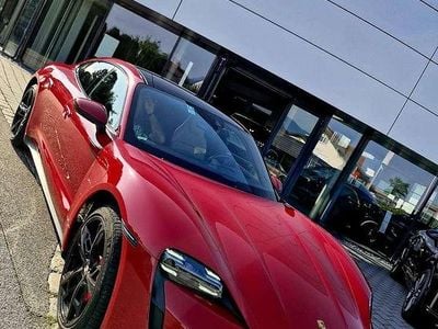 Gebraucht Porsche Taycan 4S 419 kW (571 PS) 2021 Rot Limousine