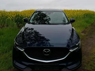 Gebraucht Mazda CX-5 184 PS (135 kW) 2019 Blau SUV