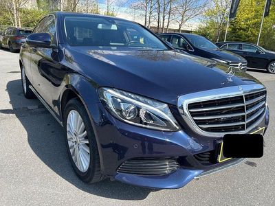 Usata Mercedes C180 Exclusive 156 CV (114 kW) 2016 Blu Berlina