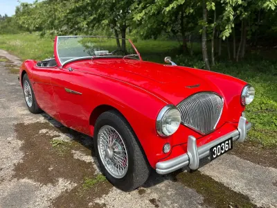 Gebraucht Austin Healey 100 90 PS (66 kW) 1954 Rot Cabrio