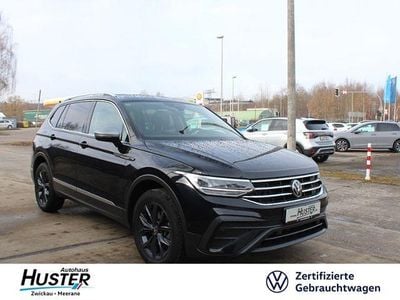 Gebraucht VW Tiguan Allspace Life 150 PS (110 kW) 2022 Schwarz SUV