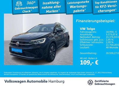 Gebraucht VW Taigo Goal 95 PS (69 kW) 2024 Schwarz SUV