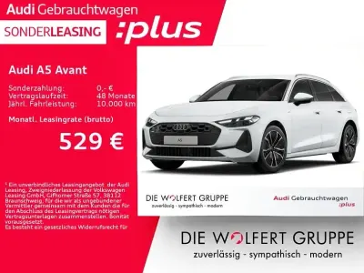 Gebraucht Audi A5 Sport 299 PS (219 kW) 2025 Gletscherweiß metallic Kombi