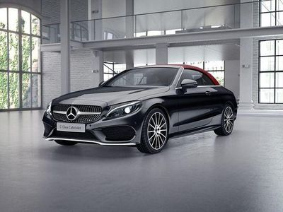 Gebraucht Mercedes C200 AMG 184 PS (135 kW) 2017 Schwarz obsidianschwarz met. Cabrio