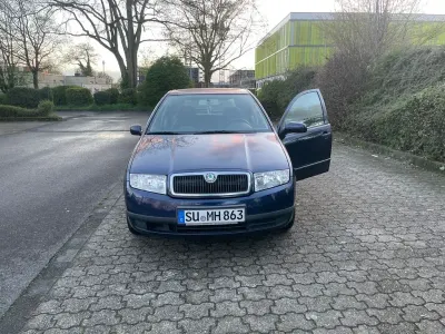 Gebraucht Skoda Fabia Comfort 101 PS (74 kW) 2002 Blau Limousine