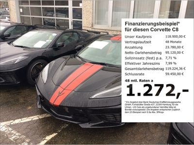 gebraucht Corvette Stingray C8Coupe 6.2 V8 3LT Voll Targa Z51 Lift Magnetic COC Europamodel