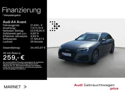 Używany Audi A4 S-Line 204 KM (150 kW) 2022 Szary Kombi