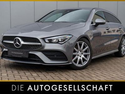 Grau Gebraucht 2019 Mercedes CLA200 Shooting Brake AMG line Kombi | 26.990 € (Etwas zu teuer)