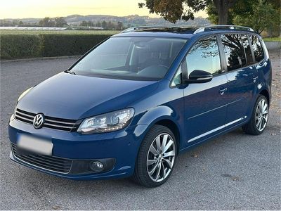 Usata VW Touran 2012 Blu Monovolume