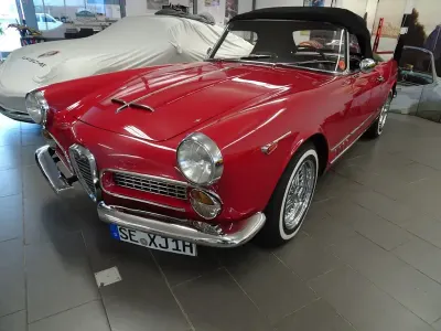 Occasion Alfa Romeo 2000 116 ch (85 kW) 1962 Rouge Cabriolet