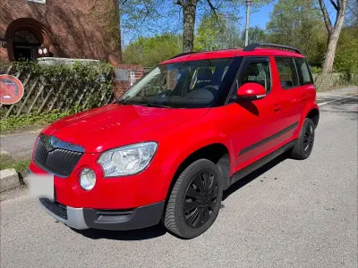 Brugt Skoda Yeti Active 110 HK (80 kW) 2010 Rød SUV