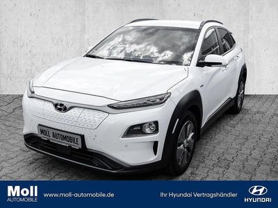 Gebraucht Hyundai Kona Premium 150 kW (204 PS) 2021 Polar white / sol SUV