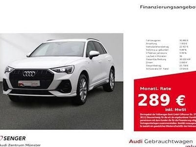 Weiß Gebraucht 2022 Audi Q3 S-Line SUV | 30.880 € (Guter Preis)