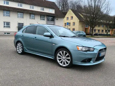 Brugt Mitsubishi Lancer 140 HK (102 kW) 2009 Blå Sedan