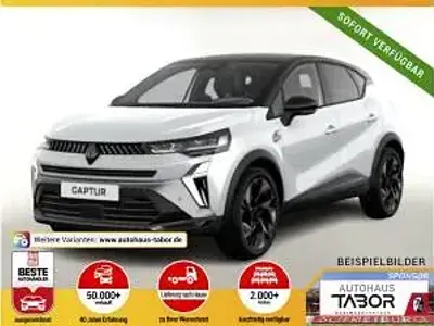 Neu Renault Captur Techno 140 PS (102 kW) 2025 Grau (rafalgrau metallic + black pear) SUV