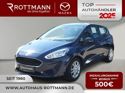 Gebraucht Ford Fiesta Trend 101 PS (74 kW) 2018 Blau Kleinwagen