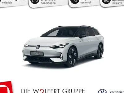 Gebraucht VW ID.7 GTX 264 kW (360 PS) 2025 Gletscherweiß metallic Kombi