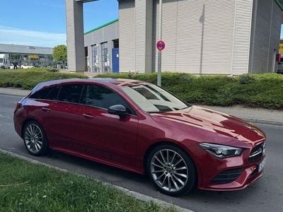 Gebraucht Mercedes CLA200 Shooting Brake AMG line 163 PS (119 kW) 2022 Rot Kombi