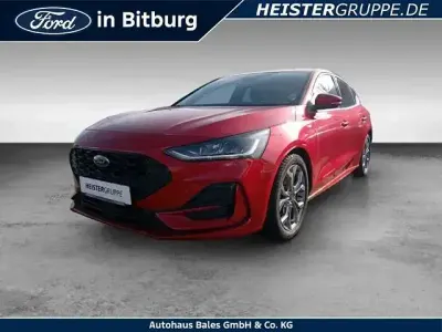 Brugt Ford Focus ST-Line 125 HK (91 kW) 2023 Rød Sedan