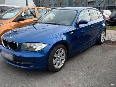 Gebraucht BMW 116 122 PS (89 kW) 2007 Blau Kleinwagen