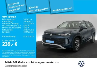 Second-hand VW Tayron IQ Drive 150 CP (110 kW) 2025 Albastru SUV