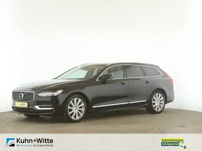 Brugt Volvo V90 Inscription 235 HK (172 kW) 2019 Sort Stationcar