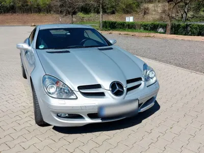 Gebraucht Mercedes SLK200 163 PS (119 kW) 2004 Silber Cabrio
