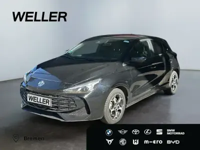 Begagnad MG MG3 Luxury 194 HK (142 kW) 2025 Svart Halvkombi