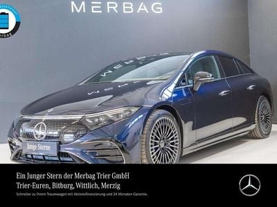 Usata Mercedes EQS500 Premium Plus 330 kW (449 CV) 2023 Blu Berlina