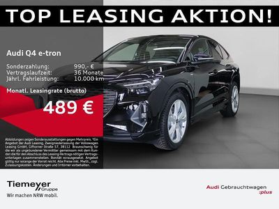 Gebraucht Audi Q4 Sportback e-tron S-Line 210 kW (286 PS) 2025 Schwarz SUV