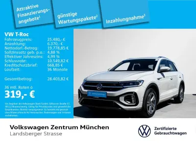 Usata VW T-Roc R-line 110 CV (80 kW) 2024 Grigio SUV
