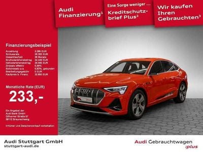 Gebraucht Audi e-tron Sportback S-Line 230 kW (313 PS) 2020 Catalunyarot metallic SUV