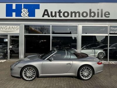 Gebraucht Porsche 997 325 PS (239 kW) 2008 Arktissilbermetallic Cabrio