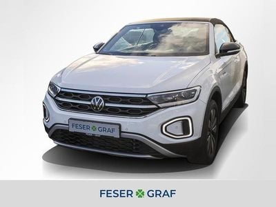 Pure white Gebraucht 2025 VW T-Roc Cabriolet Goal Cabrio | 25.301 € (Guter Preis)