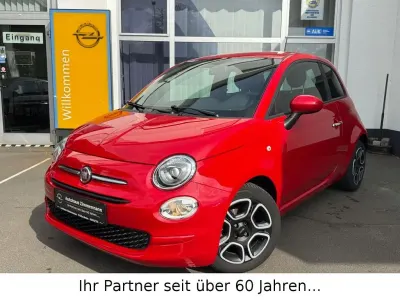Gebraucht Fiat 500 Club 69 PS (50 kW) 2022 Rosso corsa/sfrontato/argilla/ Kleinwagen
