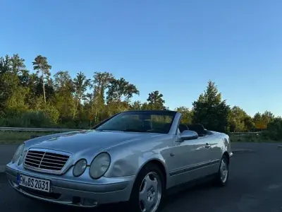 Gebraucht Mercedes CLK230 Elegance 197 PS (144 kW) 1998 Grau Cabrio
