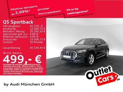 Brillantschwarz Gebraucht 2023 Audi Q5 S-Line SUV | 42.229 € (Fairer Preis)