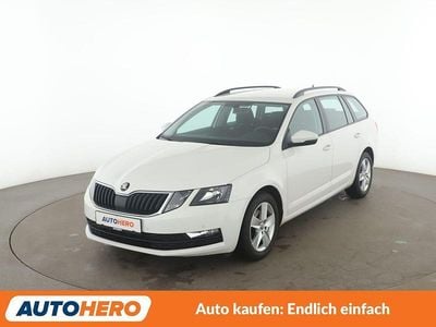 Gebraucht Skoda Octavia Ambition 116 PS (85 kW) 2020 Weiß Kombi