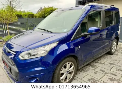 Gebraucht Ford Tourneo Connect Titanium 101 PS (74 kW) 2018 Blau Van / Kleinbus