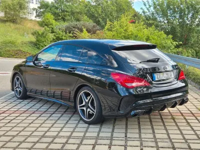 Gebraucht Mercedes CLA180 Shooting Brake AMG line 122 PS (89 kW) 2016 Schwarz Kombi