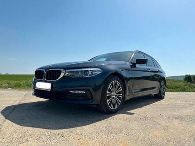 Second-hand BMW 525 Sport Line 231 CP (169 kW) 2018 Albastru Break