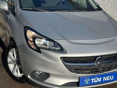 Gebraucht Opel Corsa drive 90 PS (66 kW) 2016 Argon silber/ice silver (m2) Kleinwagen