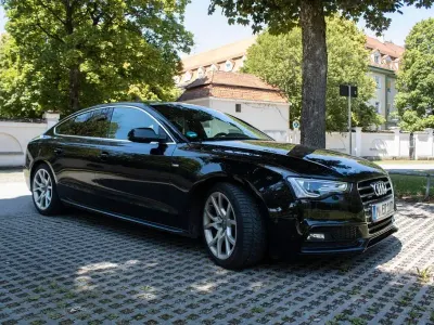 Gebraucht Audi A5 Sportback S-Line 245 PS (180 kW) 2015 Schwarz Kleinwagen