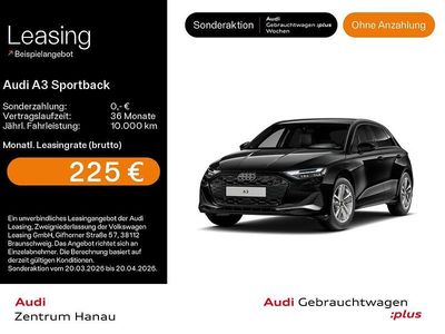 Gebraucht Audi A3 Advanced 150 PS (110 kW) 2025 Mythosschwarz metallic Limousine