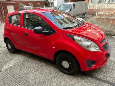 Gebraucht Chevrolet Spark 2012 Rot Kleinwagen